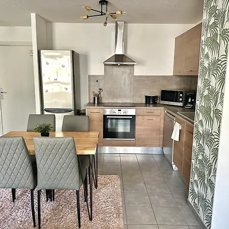Lägenhet 2 Pieces Avec Terrasse & Tram A 5 Min Strasbourg