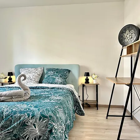 Lägenhet 2 Pieces Avec Terrasse & Tram A 5 Min Strasbourg